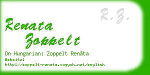 renata zoppelt business card